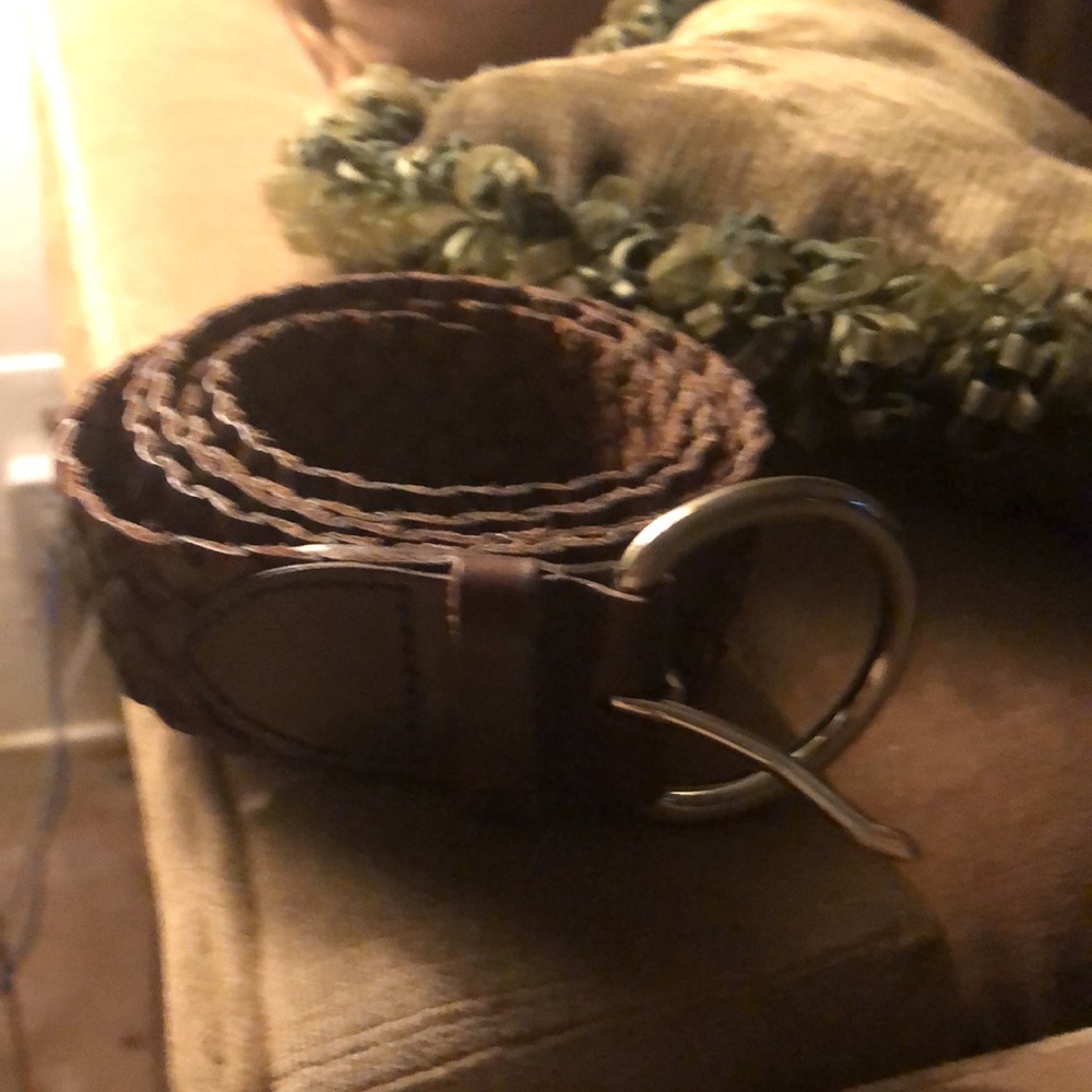 4-sale Talbots Leather Lattice Belt- 684 $50 or $45 w/offer